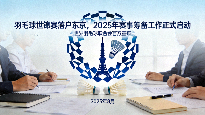 羽毛球世锦赛落户东京，2025年赛事筹备工作正式启动